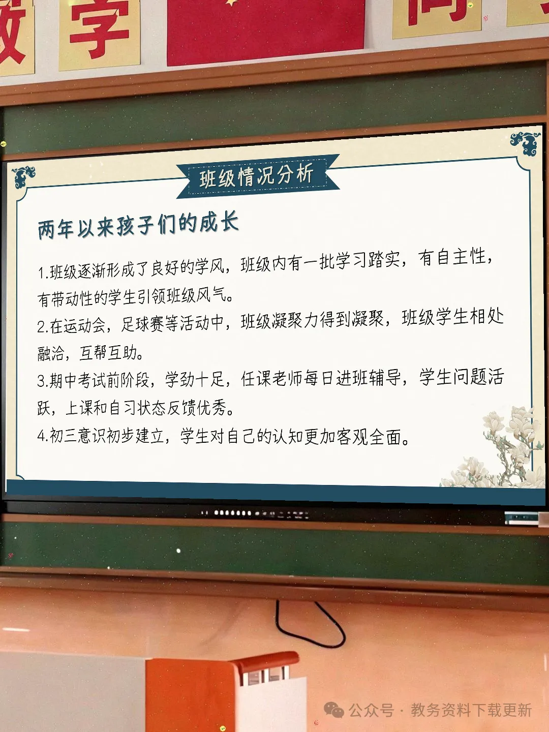 初三九年级期中家长会PPT课件:初三已至 同心共赴-共69页含发言稿可修改编辑-第4张图片-四季读书网