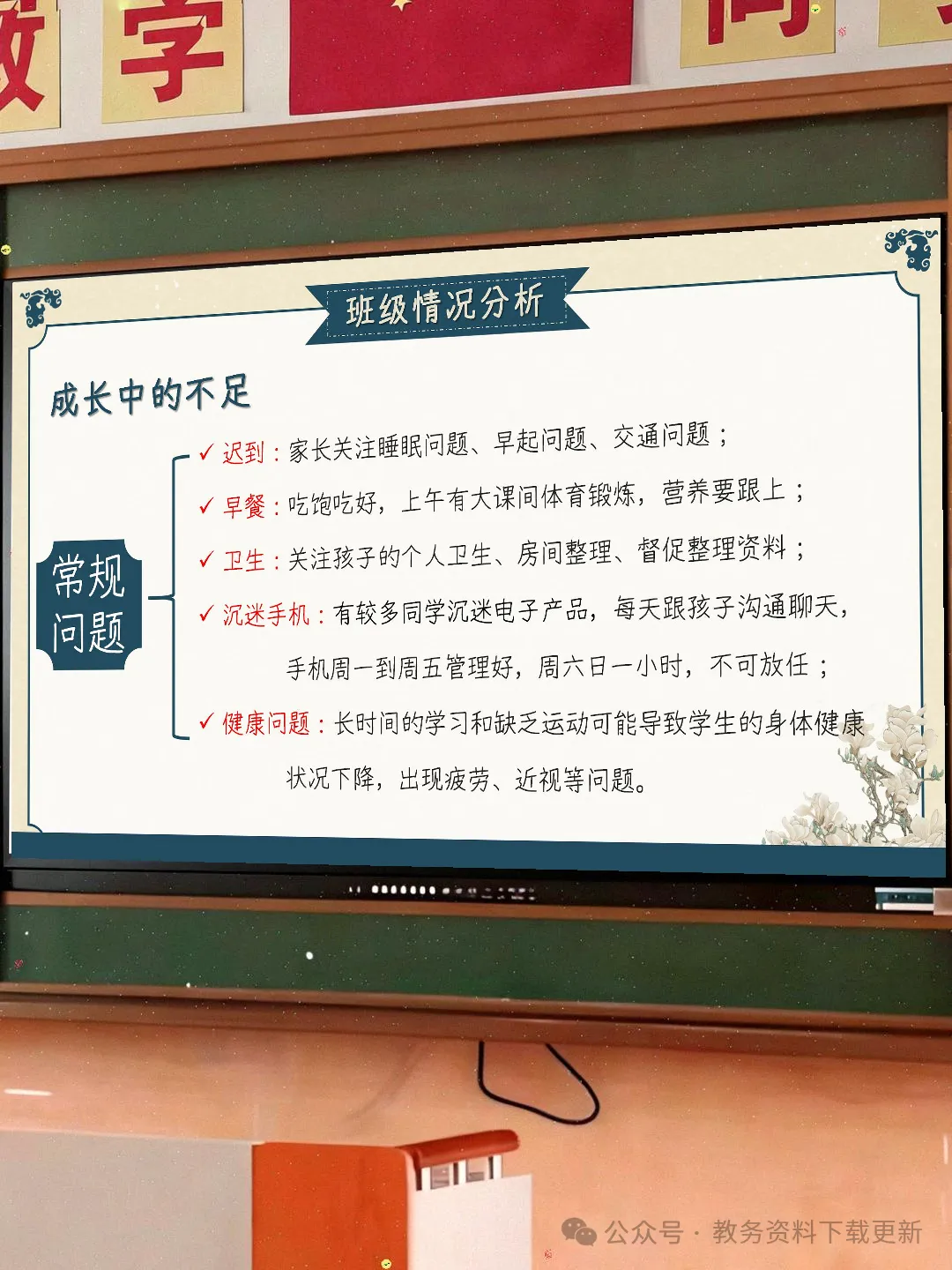 初三九年级期中家长会PPT课件:初三已至 同心共赴-共69页含发言稿可修改编辑-第6张图片-四季读书网