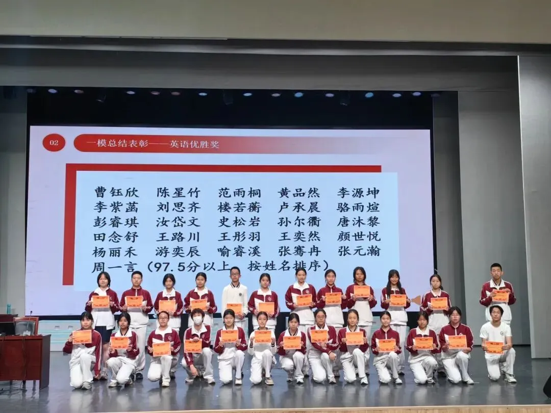 踔厉奋发 笃行不怠——记首都师大附中初三年级一模后学生大会-第14张图片-四季读书网 踔厉奋发 笃行不怠——记首都师大附中初三年级一模后学生大会-第14张图片-四季读书网