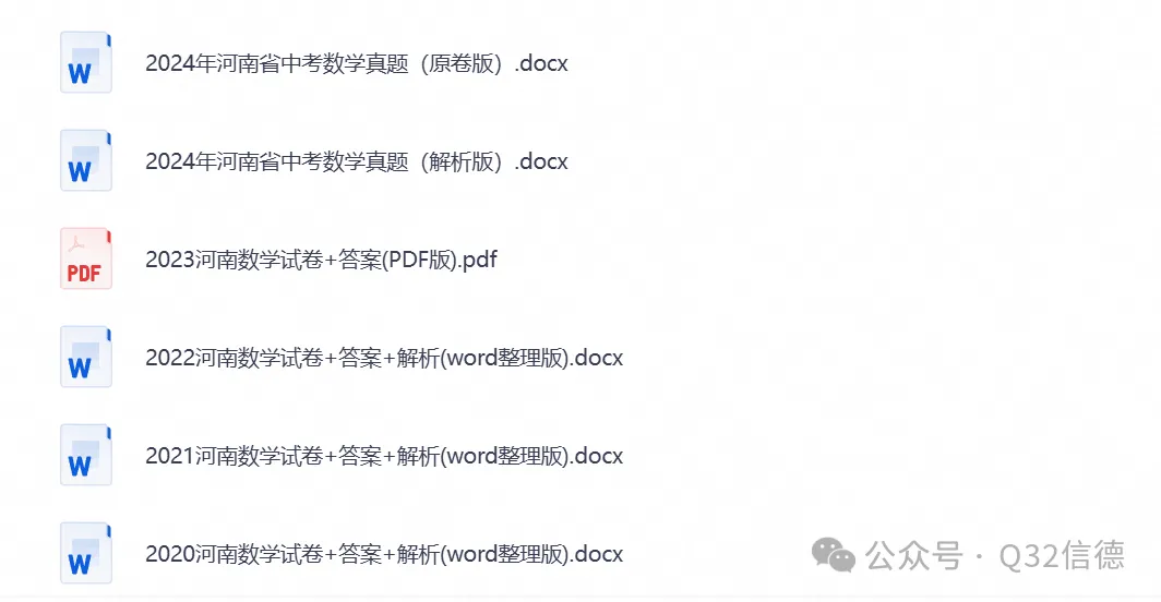 【中考试卷】2013-2026年河南省中考各科真题试卷及答案解析PDF电子版-第7张图片-四季读书网
