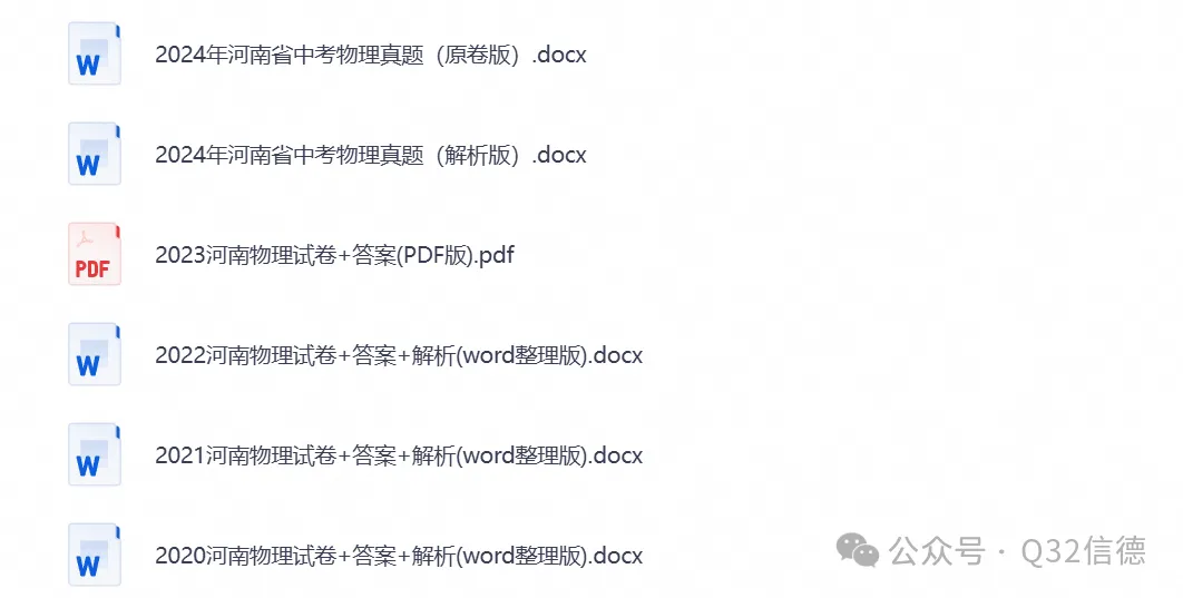 【中考试卷】2013-2026年河南省中考各科真题试卷及答案解析PDF电子版-第8张图片-四季读书网