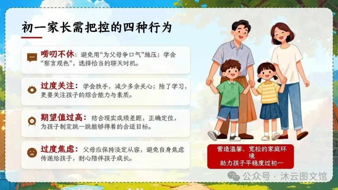 初一七年级教师班主任老师期中家长会ppt课件:初一加速期 期中不是终点 是蓄力突围-第42张图片-四季读书网