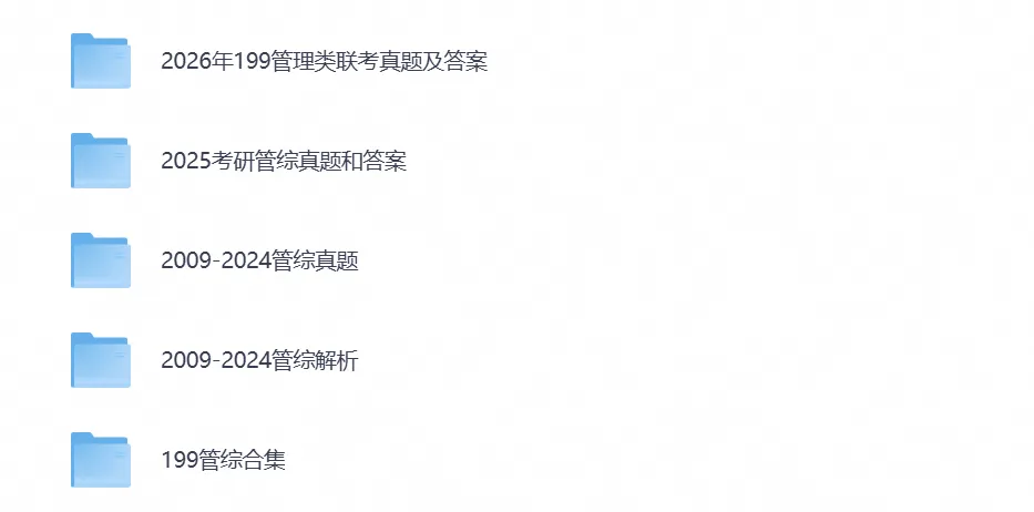 2026年【管理类联考199】考研初试真题试卷及答案解析,含历年试卷及答案,PDF电子档可下载打印-第1张图片-四季读书网