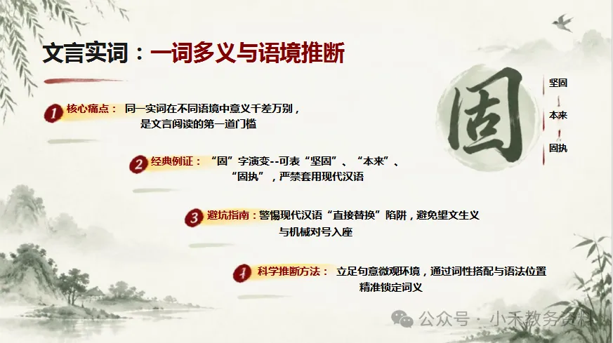 高考文言文诗词推断技巧:文言有法//从“读懂字词”到“读懂文本的”四阶突破-第11张图片-四季读书网 高考文言文诗词推断技巧:文言有法//从“读懂字词”到“读懂文本的”四阶突破-第11张图片-四季读书网