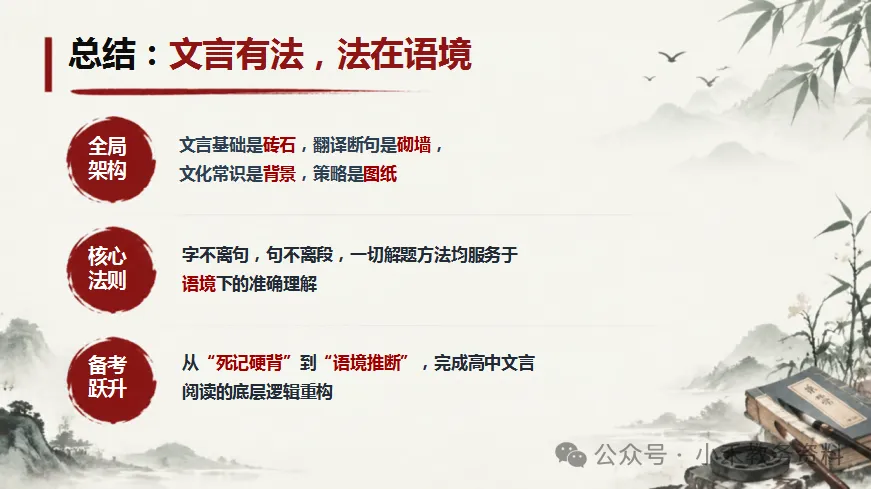 高考文言文诗词推断技巧:文言有法//从“读懂字词”到“读懂文本的”四阶突破-第30张图片-四季读书网 高考文言文诗词推断技巧:文言有法//从“读懂字词”到“读懂文本的”四阶突破-第30张图片-四季读书网