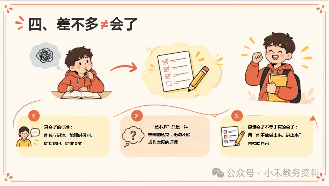 期中考后复盘主题班会:别让“差不多”变成“差很多”-第14张图片-四季读书网 期中考后复盘主题班会:别让“差不多”变成“差很多”-第14张图片-四季读书网