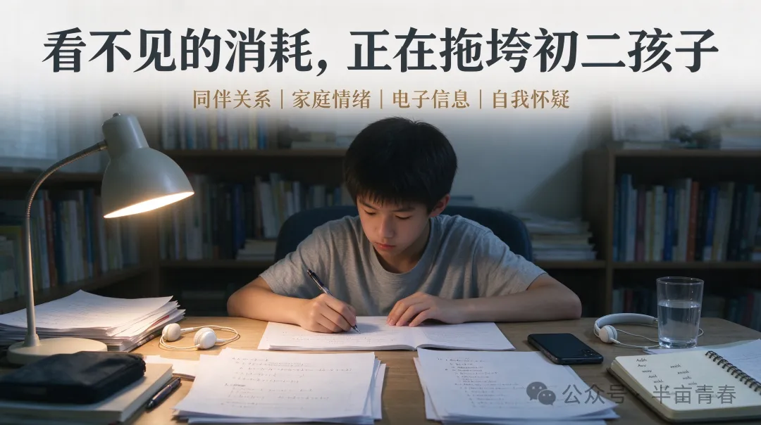 毁掉初二的,不全是学习本身,还有看不见的外部消耗-第3张图片-四季读书网 毁掉初二的,不全是学习本身,还有看不见的外部消耗-第3张图片-四季读书网