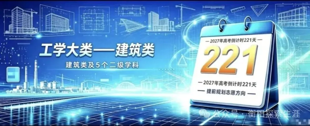 高考倒计时221天(建筑类)-第1张图片-四季读书网