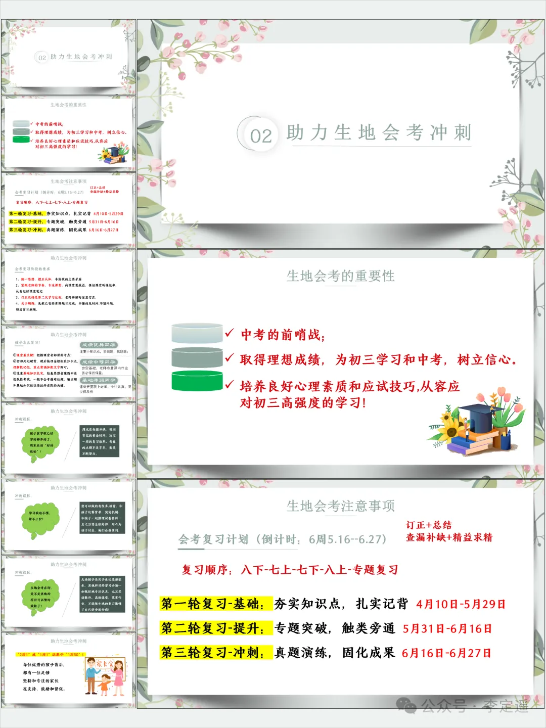 初二期中家长会PPT(含发言稿):初二转折,塑造未来-第7张图片-四季读书网