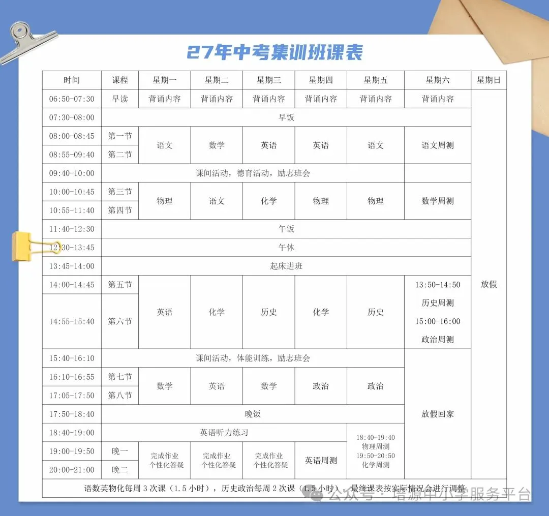 备战2027中考 | 初三全托集训:经验丰富,快速提分!-第23张图片-四季读书网 备战2027中考 | 初三全托集训:经验丰富,快速提分!-第23张图片-四季读书网