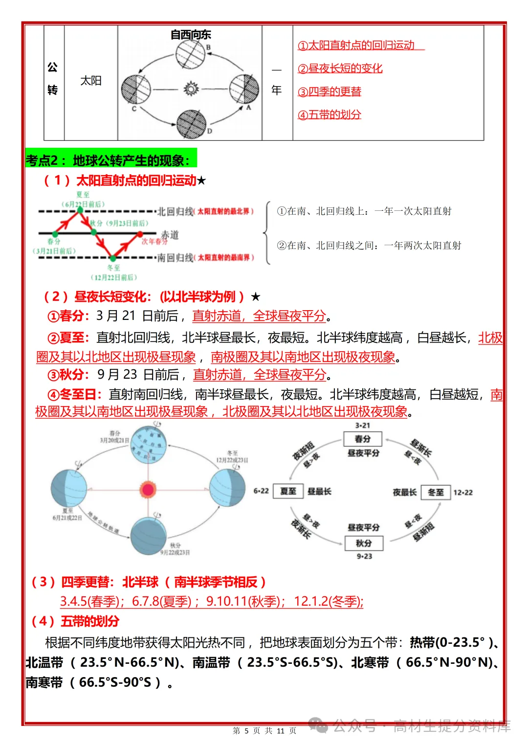 【初一】新版七年级上册地理期中必背考点知识点复习汇总,完整版可打印(2026)-第6张图片-四季读书网 【初一】新版七年级上册地理期中必背考点知识点复习汇总,完整版可打印(2026)-第6张图片-四季读书网