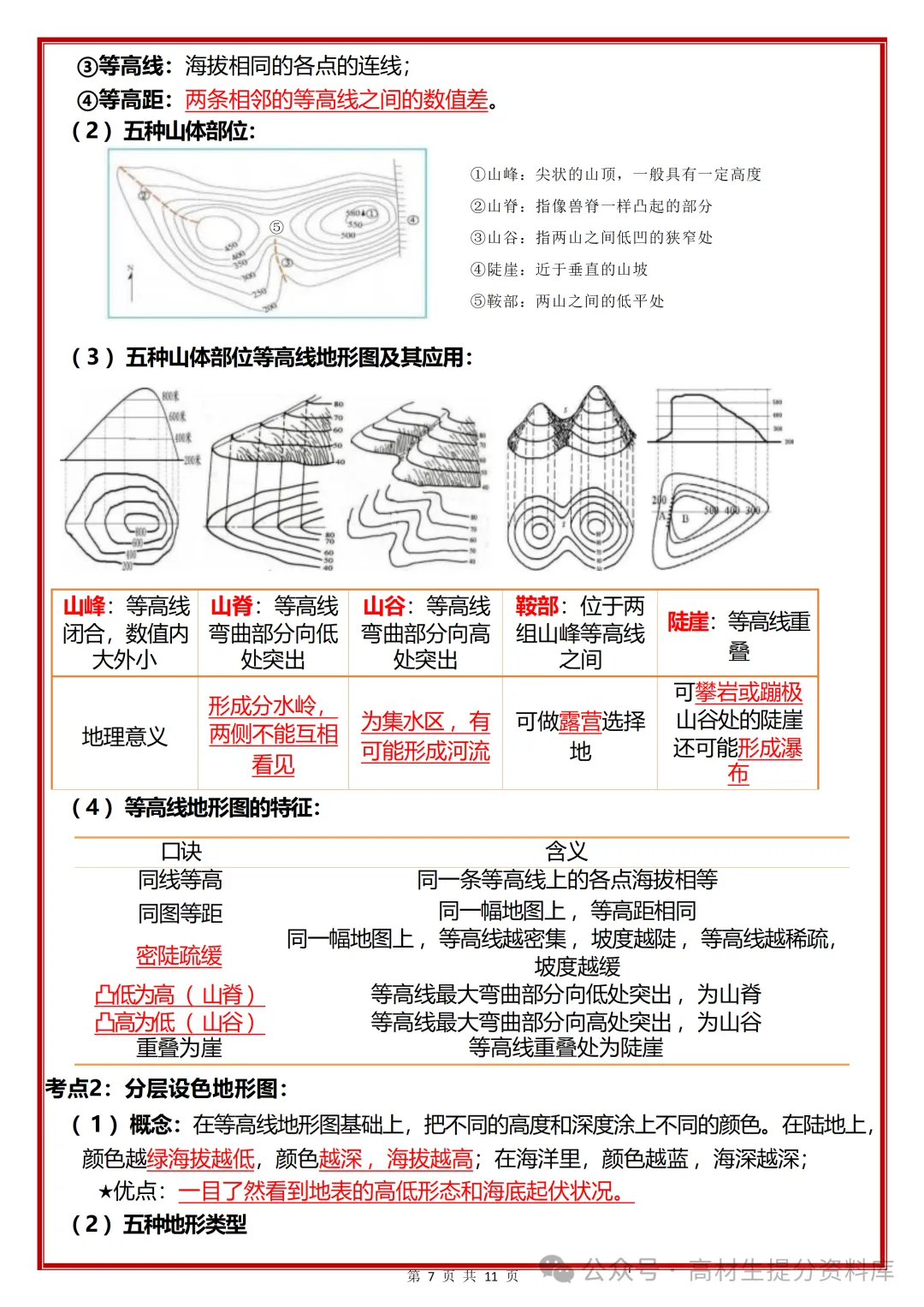 【初一】新版七年级上册地理期中必背考点知识点复习汇总,完整版可打印(2026)-第8张图片-四季读书网 【初一】新版七年级上册地理期中必背考点知识点复习汇总,完整版可打印(2026)-第8张图片-四季读书网