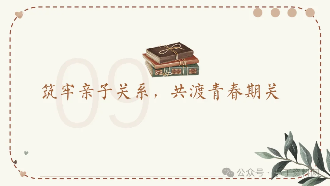 【初二】【秋季上】【期中】家长会:深耕初二沃土,共育成长繁花,班主任必备(附42页ppt课件)-第37张图片-四季读书网 【初二】【秋季上】【期中】家长会:深耕初二沃土,共育成长繁花,班主任必备(附42页ppt课件)-第37张图片-四季读书网