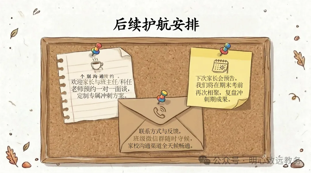 【初三】【期中】试后分析家长会:期中复盘,温暖起航-第15张图片-四季读书网