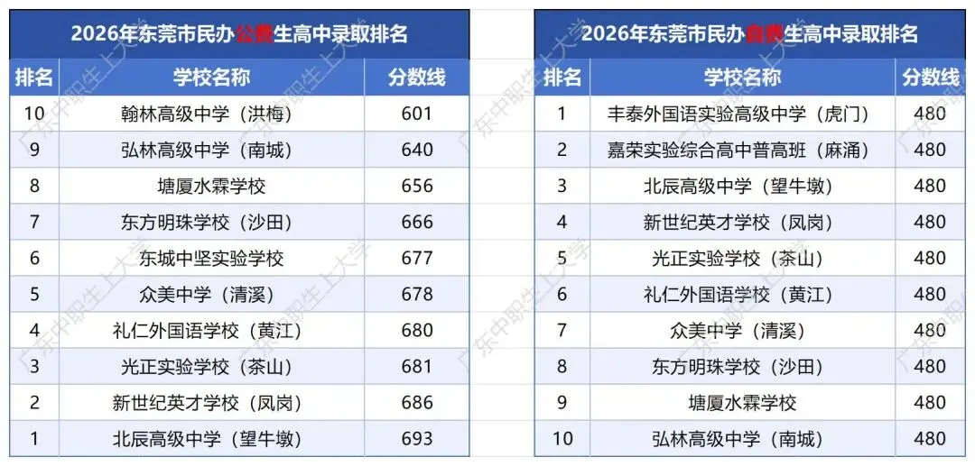 中考没冲上公办?别慌!东莞这 10 所民办高中公费生最好考-第3张图片-四季读书网
