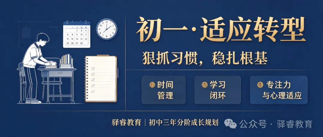 初一抓习惯、初二提能力、初三重策略-第2张图片-四季读书网