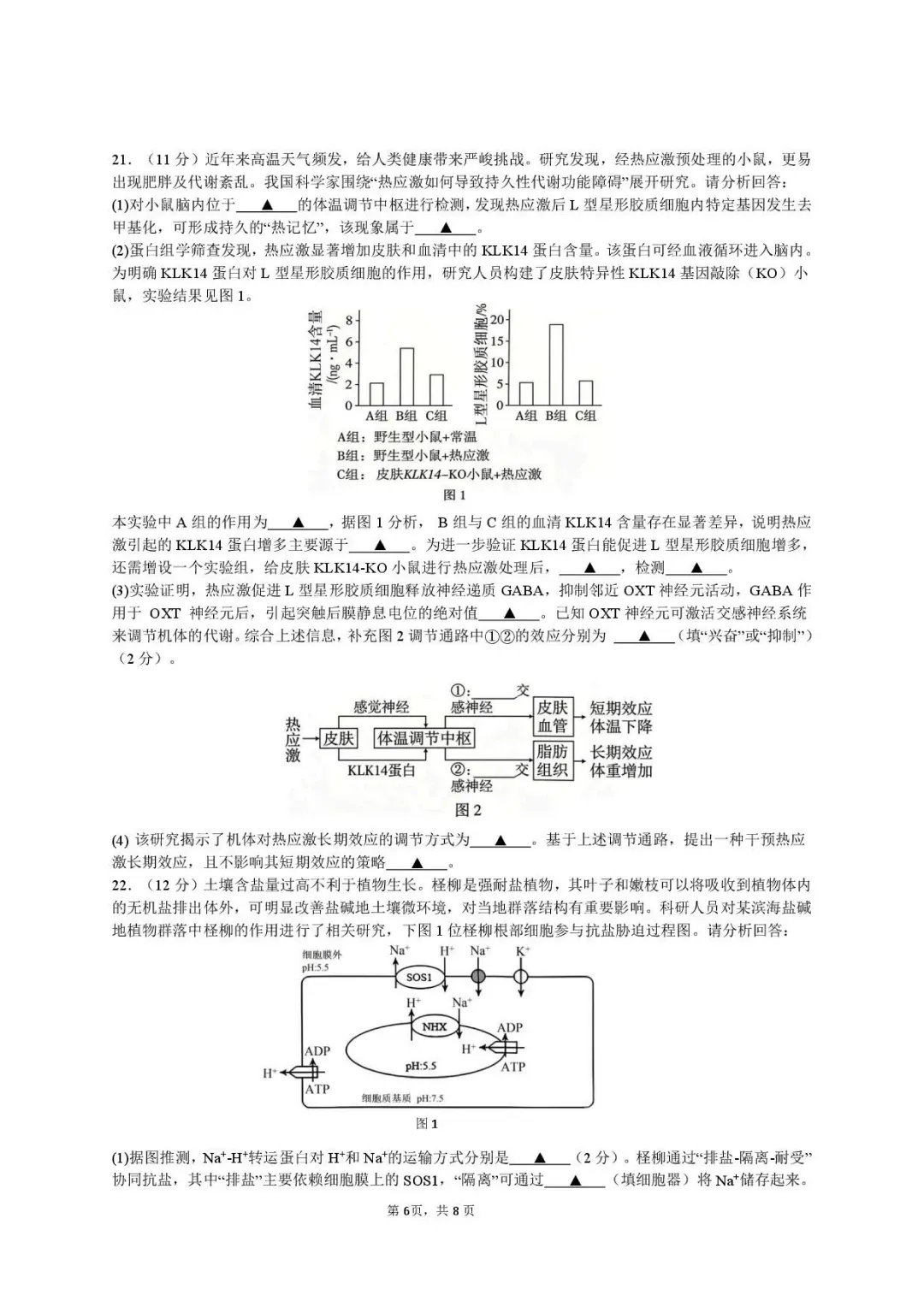 9科试卷答案2027届南京29中+常州中学+镇江一中等校高三上10月阶段学情自测9科+答案(2026.10)-第44张图片-四季读书网