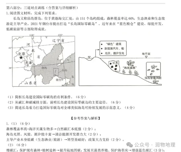 新高考背景下高中地理综合题答题技巧系列十:国家安全·双碳·生态治理专题技法(全套11个系列)-第8张图片-四季读书网 新高考背景下高中地理综合题答题技巧系列十:国家安全·双碳·生态治理专题技法(全套11个系列)-第8张图片-四季读书网