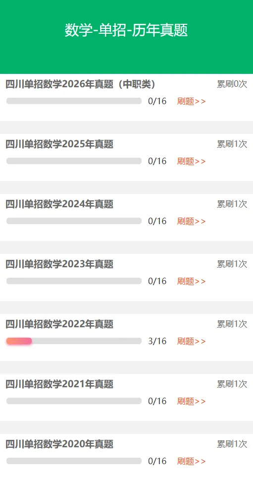 四川中职单招数学|历年真题考点深度拆解,备考少走弯路【文末领】-第1张图片-四季读书网 四川中职单招数学|历年真题考点深度拆解,备考少走弯路【文末领】-第1张图片-四季读书网