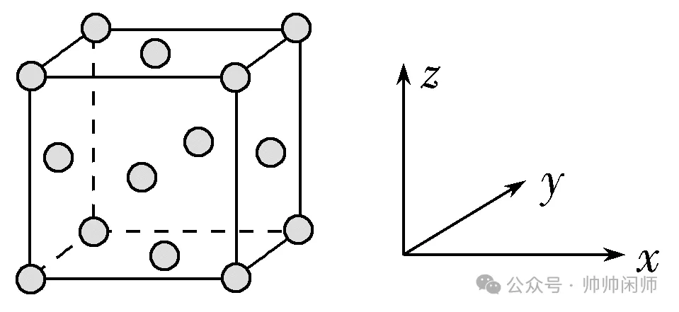 高考化学热点突破《晶胞原子分数坐标及投影图》-第34张图片-四季读书网 高考化学热点突破《晶胞原子分数坐标及投影图》-第34张图片-四季读书网
