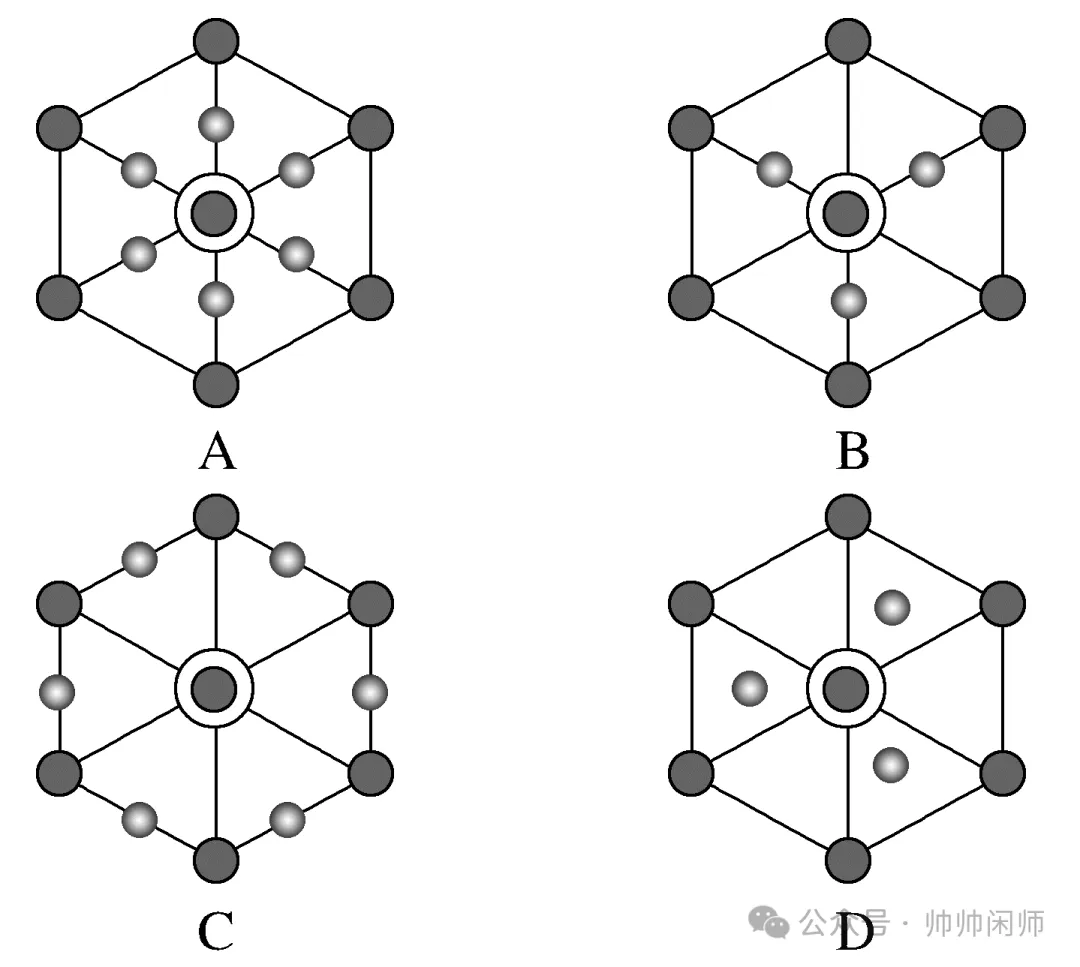 高考化学热点突破《晶胞原子分数坐标及投影图》-第59张图片-四季读书网 高考化学热点突破《晶胞原子分数坐标及投影图》-第59张图片-四季读书网