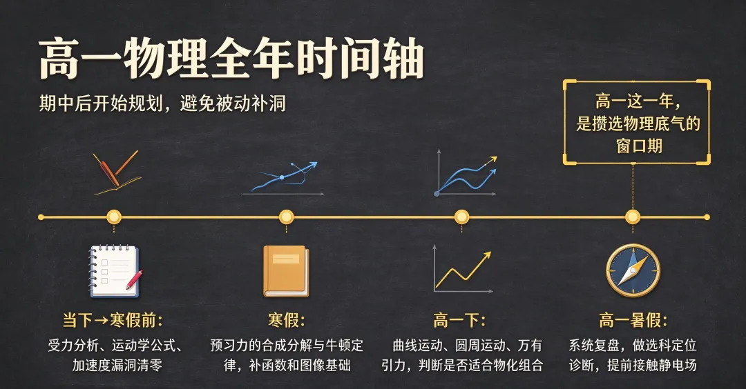 初三物理满分,高一直接不及格?青岛高一物理全年避坑规划-第4张图片-四季读书网