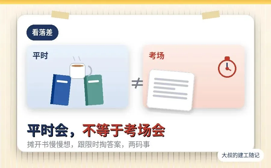 一考就懵平时都会?掐表限时模考练出手感-第2张图片-四季读书网