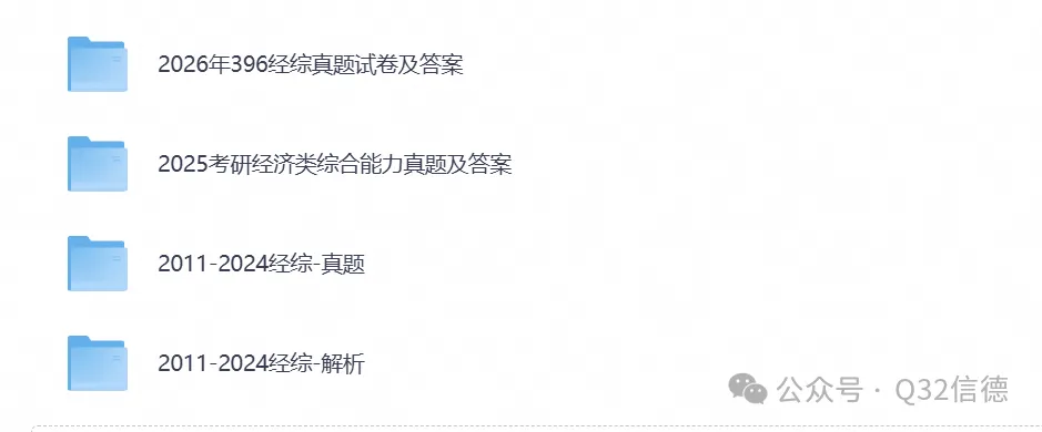 【考研试卷】2026年【经济类联考396】考研真题试卷含历年真题试卷及答案解析,PDF可打印-第1张图片-四季读书网
