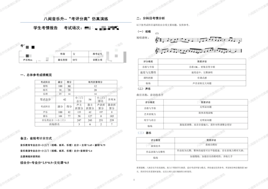 玺越:2027届音乐类专业模拟考(莆田地区)第一场来啦-第10张图片-四季读书网