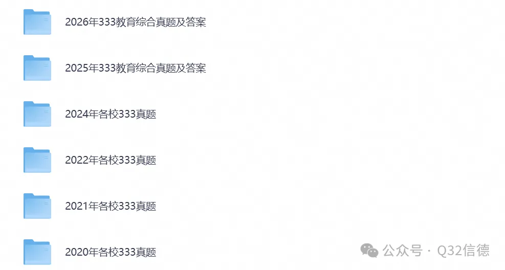【考研试卷】2026年【教育综合333】考研真题试卷含历年真题试卷及答案解析,PDF可打印-第1张图片-四季读书网