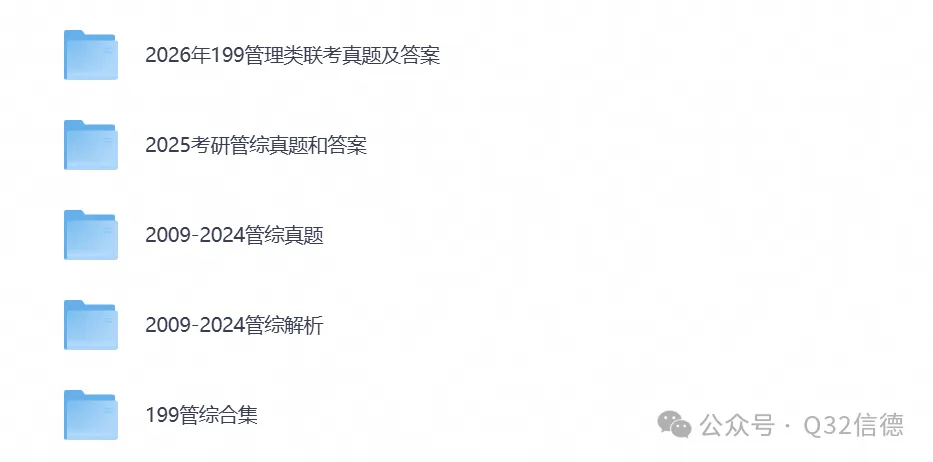 【考研试卷】2026年【管理类联考199】考研真题试卷含历年真题试卷及答案解析,PDF可打印-第1张图片-四季读书网