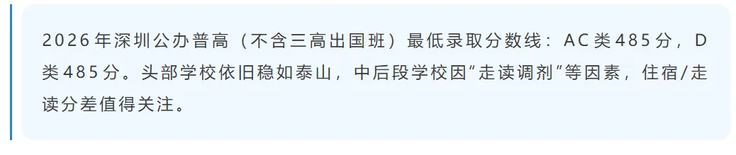 建议收藏 | 深圳中考151所普高+29所中职录取线+招生计划一览!-第2张图片-四季读书网 建议收藏 | 深圳中考151所普高+29所中职录取线+招生计划一览!-第2张图片-四季读书网