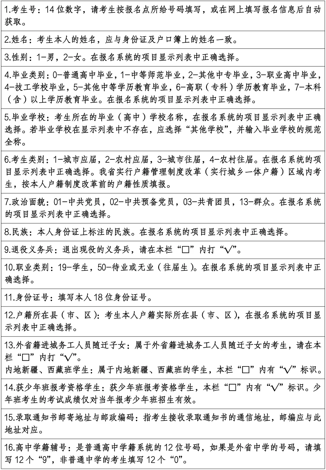 2027年浙江省高考报名(艺考报名)操作流程及模板参考-第24张图片-四季读书网 2027年浙江省高考报名(艺考报名)操作流程及模板参考-第24张图片-四季读书网