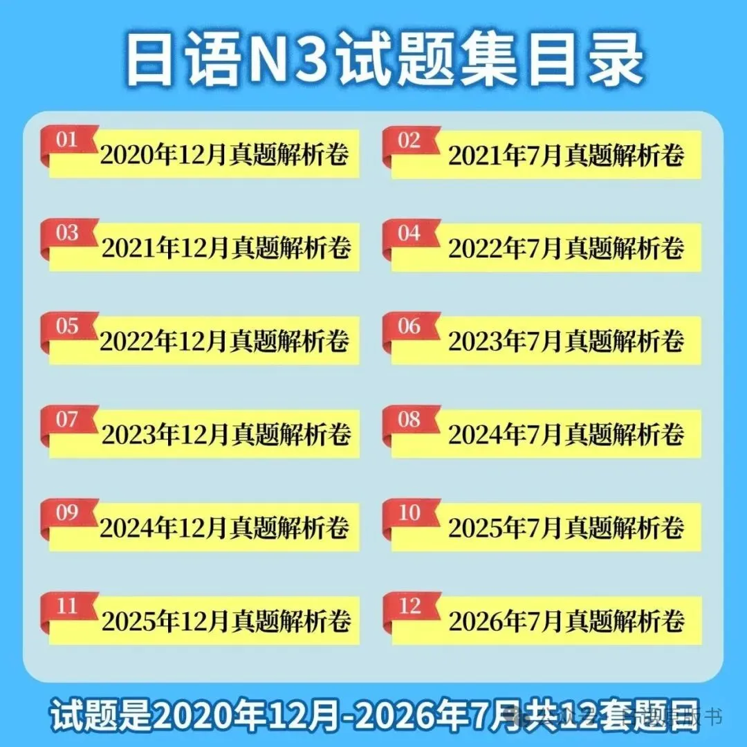 树先生日语能力考试N1N2N3真题!含2026年版!备考日语JLPT的伙伴别错过!-第9张图片-四季读书网 树先生日语能力考试N1N2N3真题!含2026年版!备考日语JLPT的伙伴别错过!-第9张图片-四季读书网