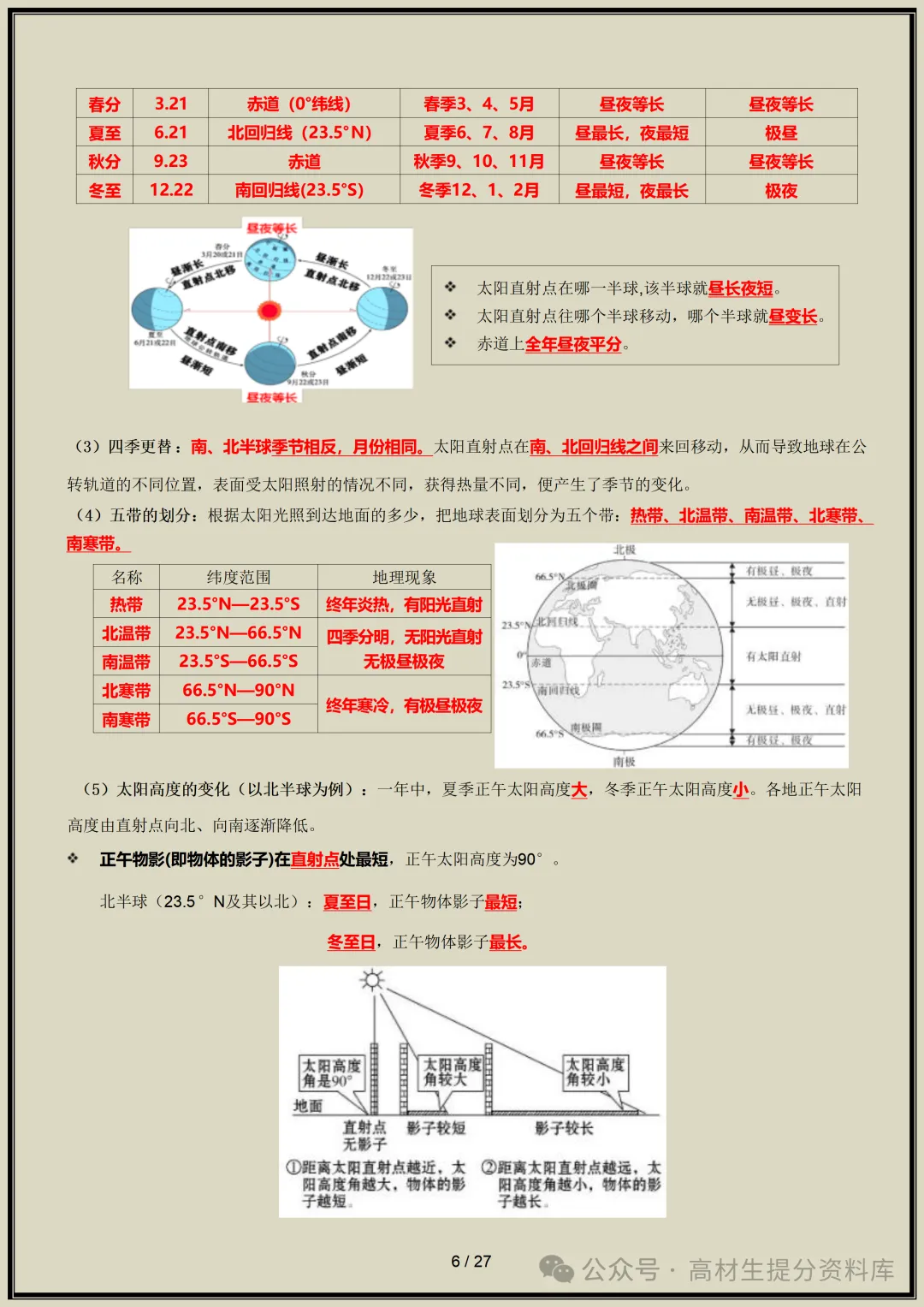 【初一】新版七年级上册地理全册知识点梳理归纳总结背诵版,完整版可打印(2026)-第7张图片-四季读书网 【初一】新版七年级上册地理全册知识点梳理归纳总结背诵版,完整版可打印(2026)-第7张图片-四季读书网