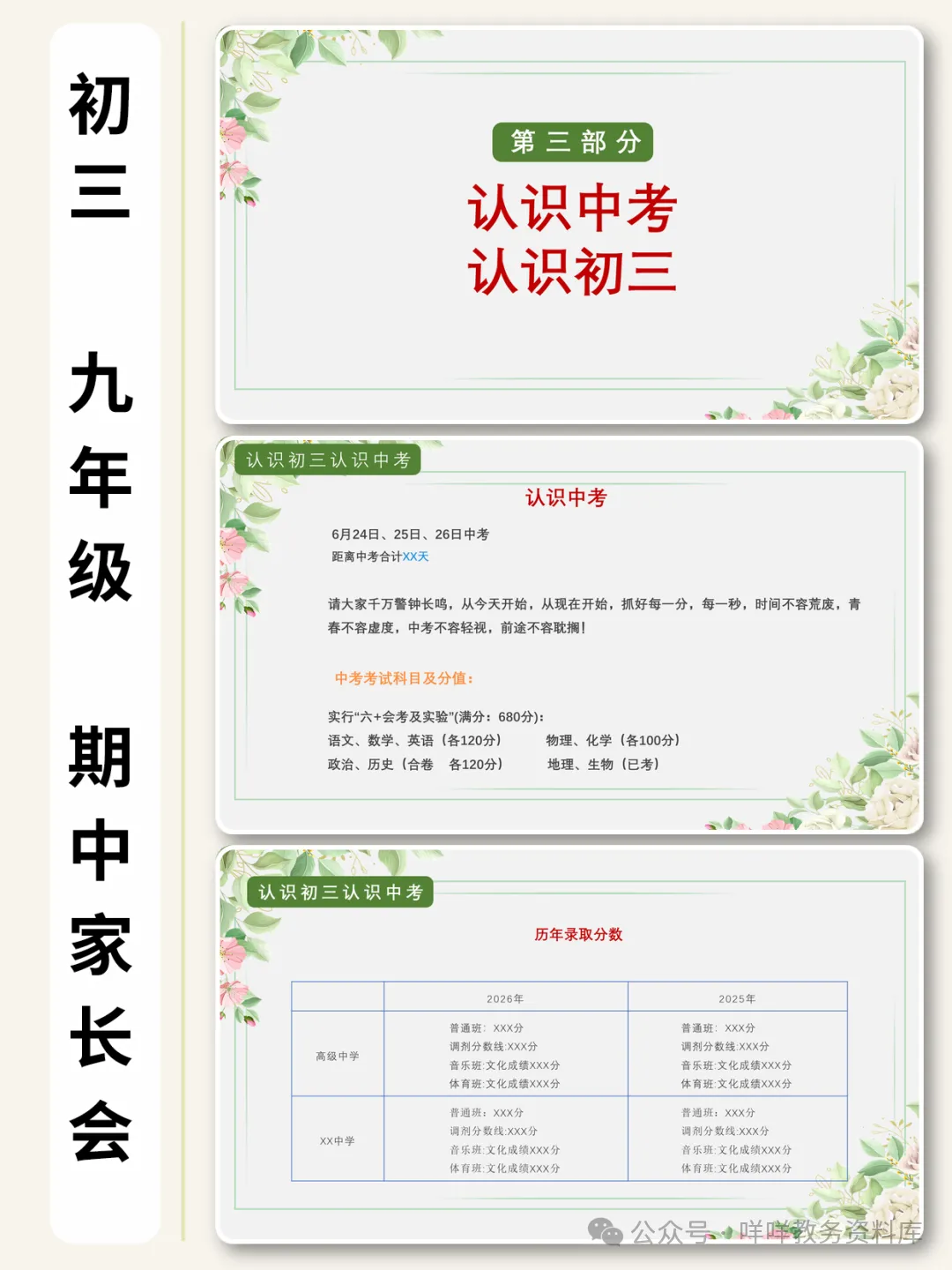 初三期中家长会这样开,中考家长心就稳了-第7张图片-四季读书网 初三期中家长会这样开,中考家长心就稳了-第7张图片-四季读书网