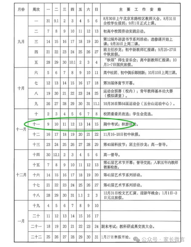 南京初一、初二、初三、高一、高二、高三期中考试安排出炉-第6张图片-四季读书网 南京初一、初二、初三、高一、高二、高三期中考试安排出炉-第6张图片-四季读书网