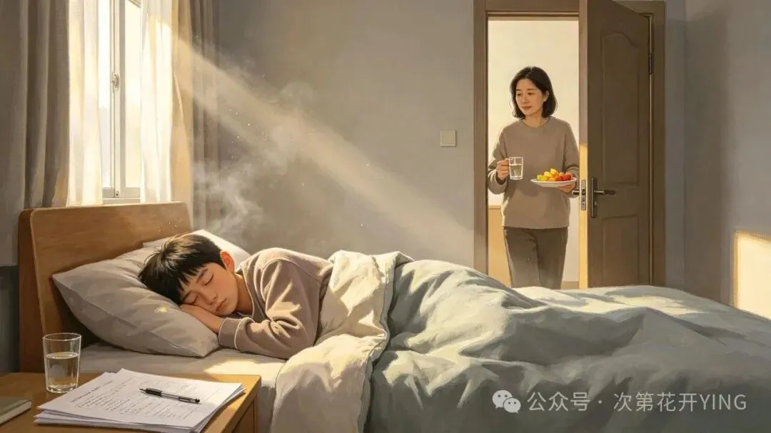 那个周末再也不肯出门的初三娃,不是变懒了,是真的太累了-第1张图片-四季读书网