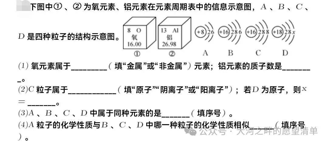 初三化学第三单元复盘:别让“微观世界”成为丢分黑洞,中考这几分必须拿下-第2张图片-四季读书网