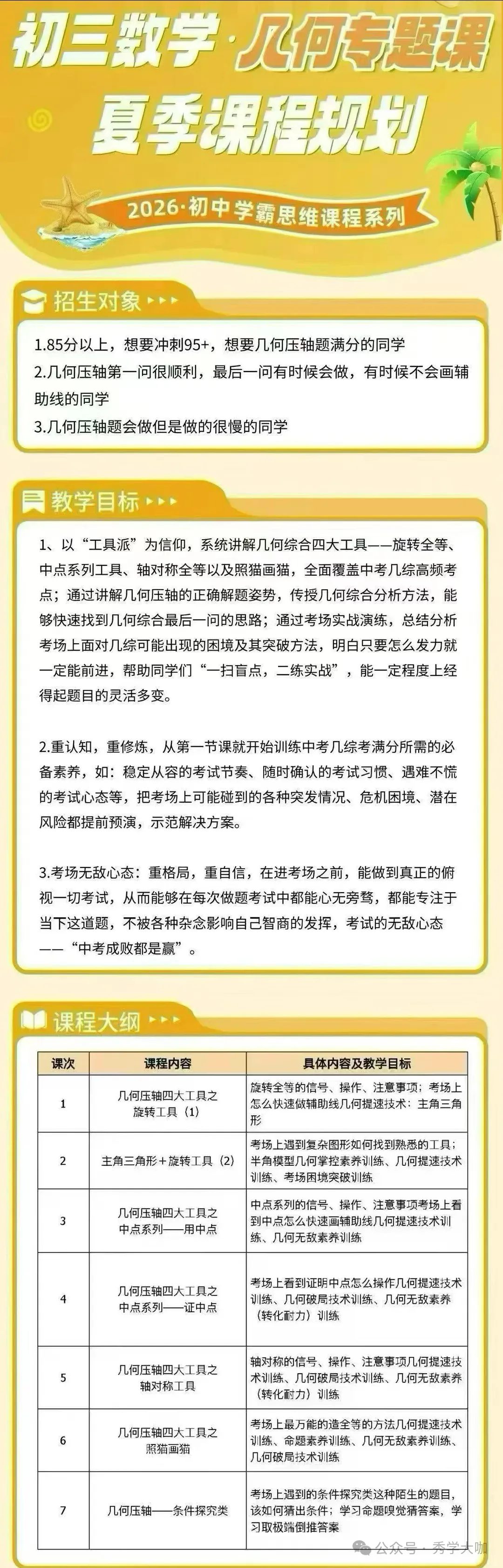 北京谢全民2026双提初三数学专题及压轴题 新定义+函数+几何(2027届)-第1张图片-四季读书网