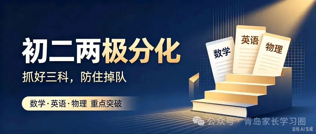 初二是孩子的“命运分水岭”!做好这3点,彻底避免两极分化-第1张图片-四季读书网