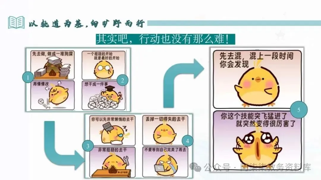 初三班会:在轨道上开出旷野的花-第23张图片-四季读书网