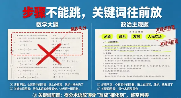 高考高分技巧07:答题规范与踩分意识——为什么“会做”的孩子,分数总比预估低二三十分?-第2张图片-四季读书网