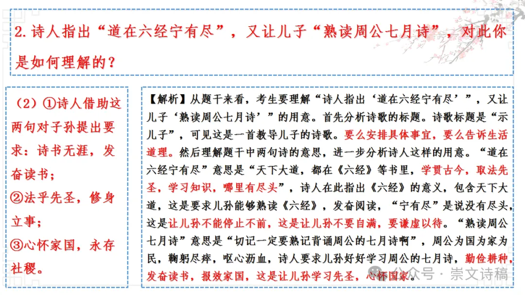 【高考诗词鉴赏】理解诗歌之——思想内容-第11张图片-四季读书网 【高考诗词鉴赏】理解诗歌之——思想内容-第11张图片-四季读书网