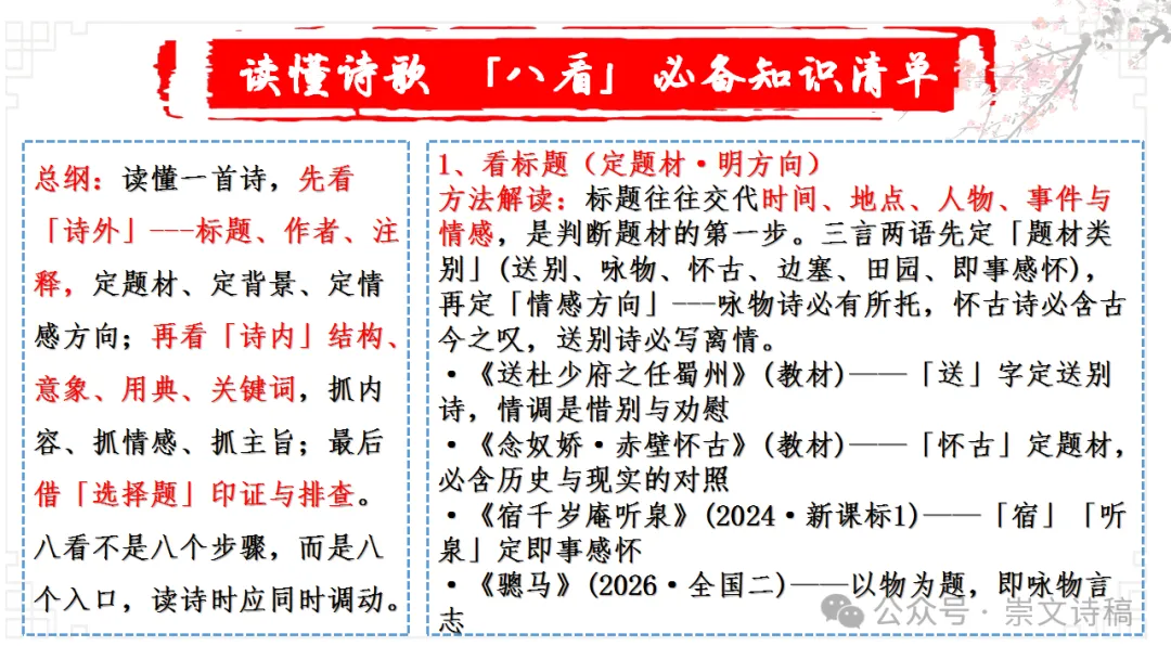 【高考诗词鉴赏】理解诗歌之——思想内容-第28张图片-四季读书网 【高考诗词鉴赏】理解诗歌之——思想内容-第28张图片-四季读书网
