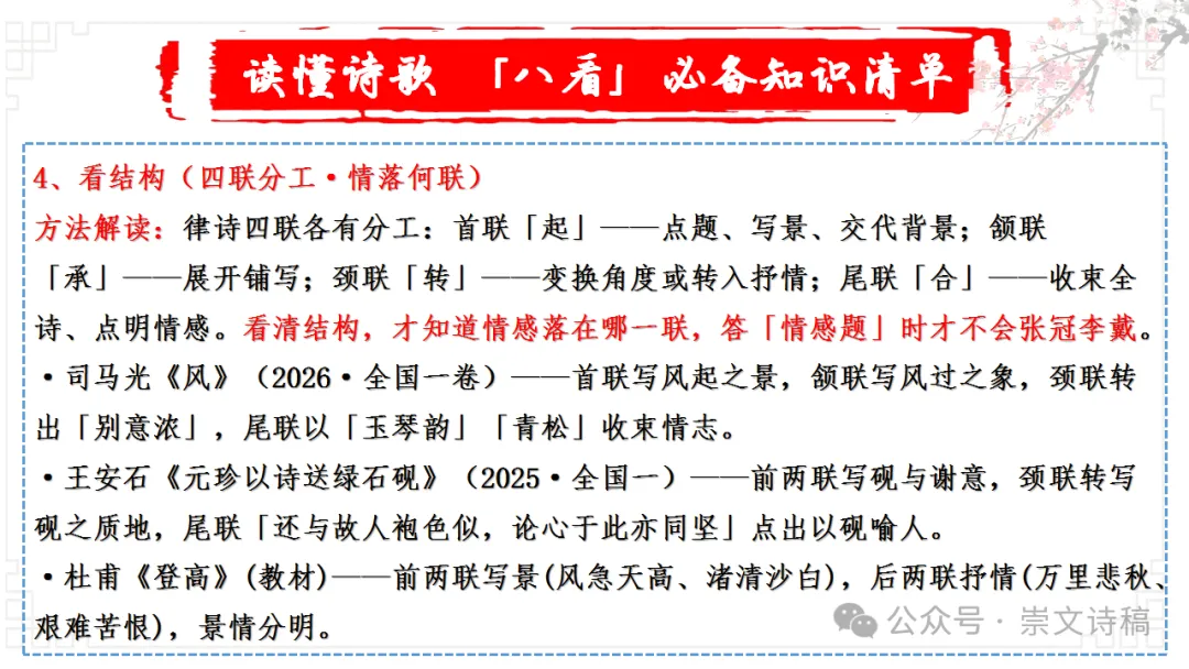 【高考诗词鉴赏】理解诗歌之——思想内容-第31张图片-四季读书网 【高考诗词鉴赏】理解诗歌之——思想内容-第31张图片-四季读书网