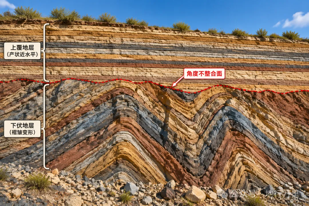 考研真题丨地层的三种接触关系及形成过程(西南大学)-第4张图片-四季读书网