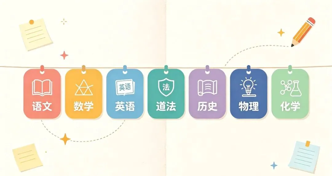 初三上7科规划|学校拼命赶新课,怎么兼顾初三重难点+补齐初一初二遗忘知识-第1张图片-四季读书网