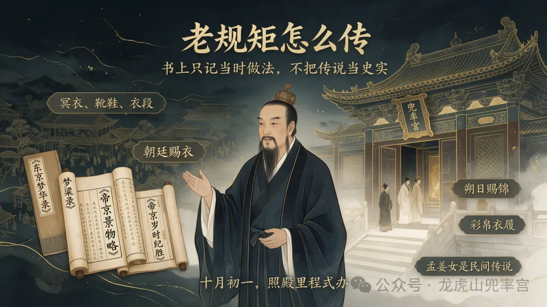 兜率宫岁时法讯|十月初一这天,民间叫寒衣节,道门叫民岁腊-第5张图片-四季读书网