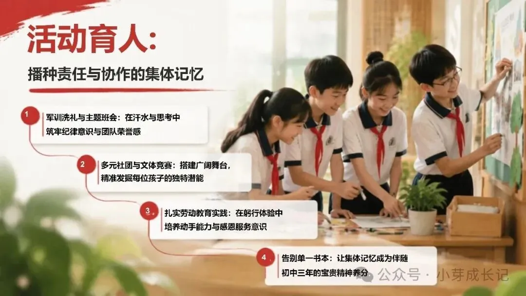 初一期中家长会:《新芽拔节,秋实可期 》走心又落地-第8张图片-四季读书网